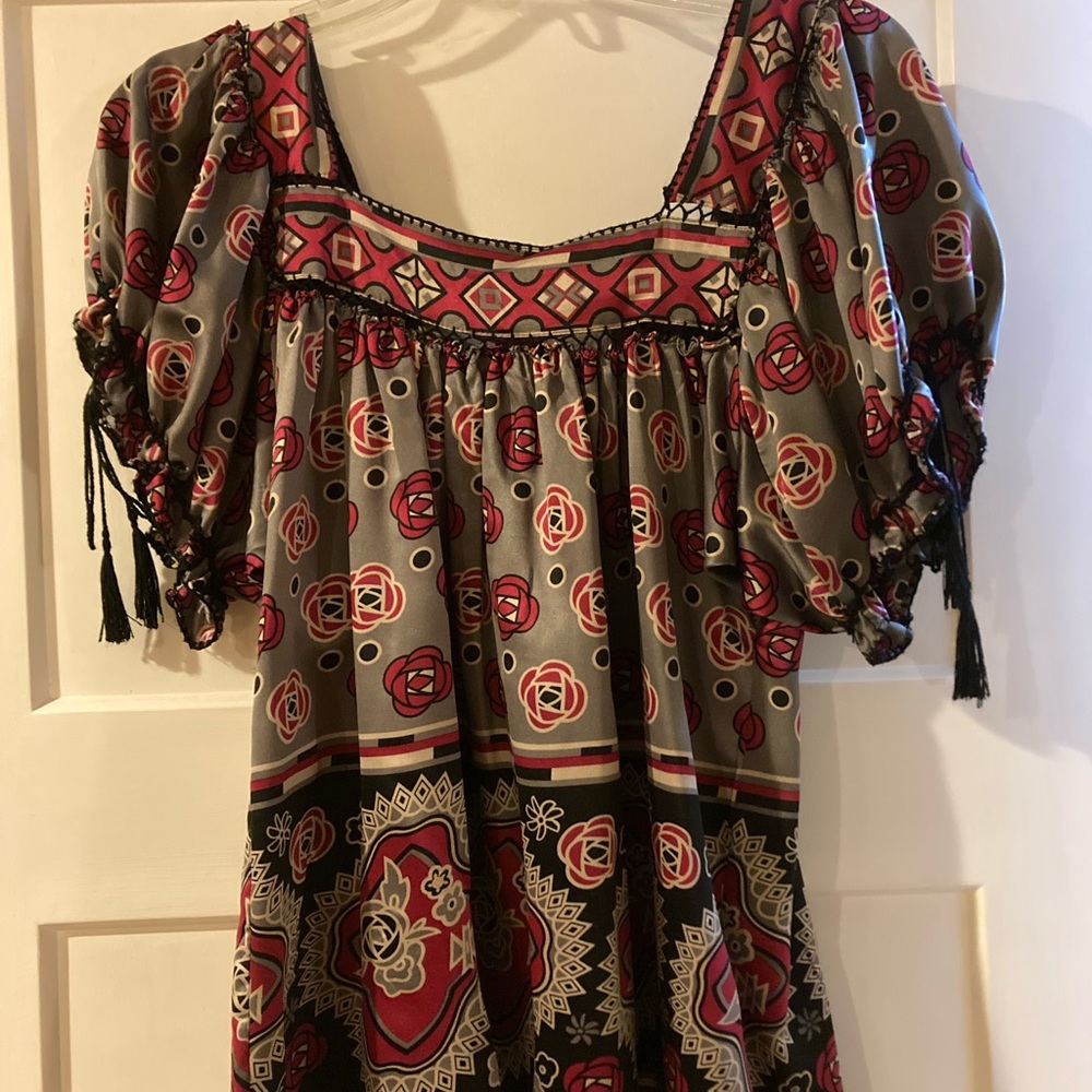Boho style blouse